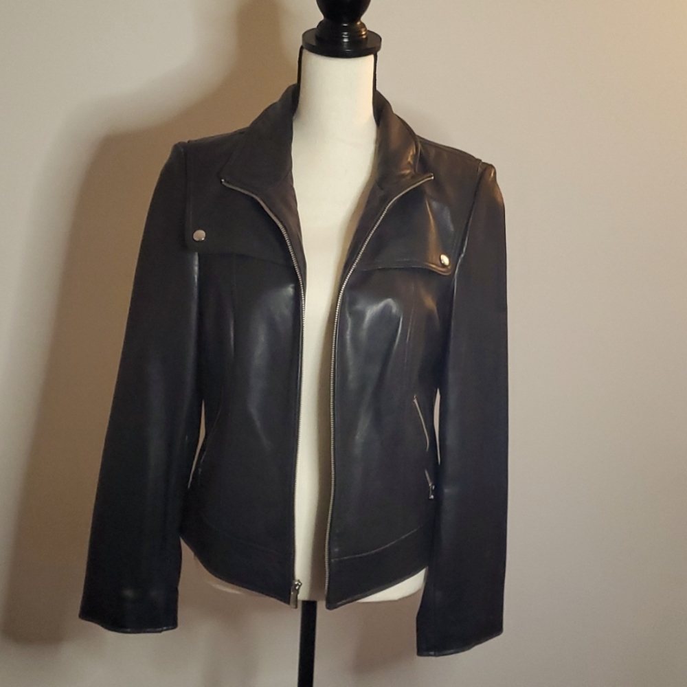 Michael Kors Soft Leather Jacket